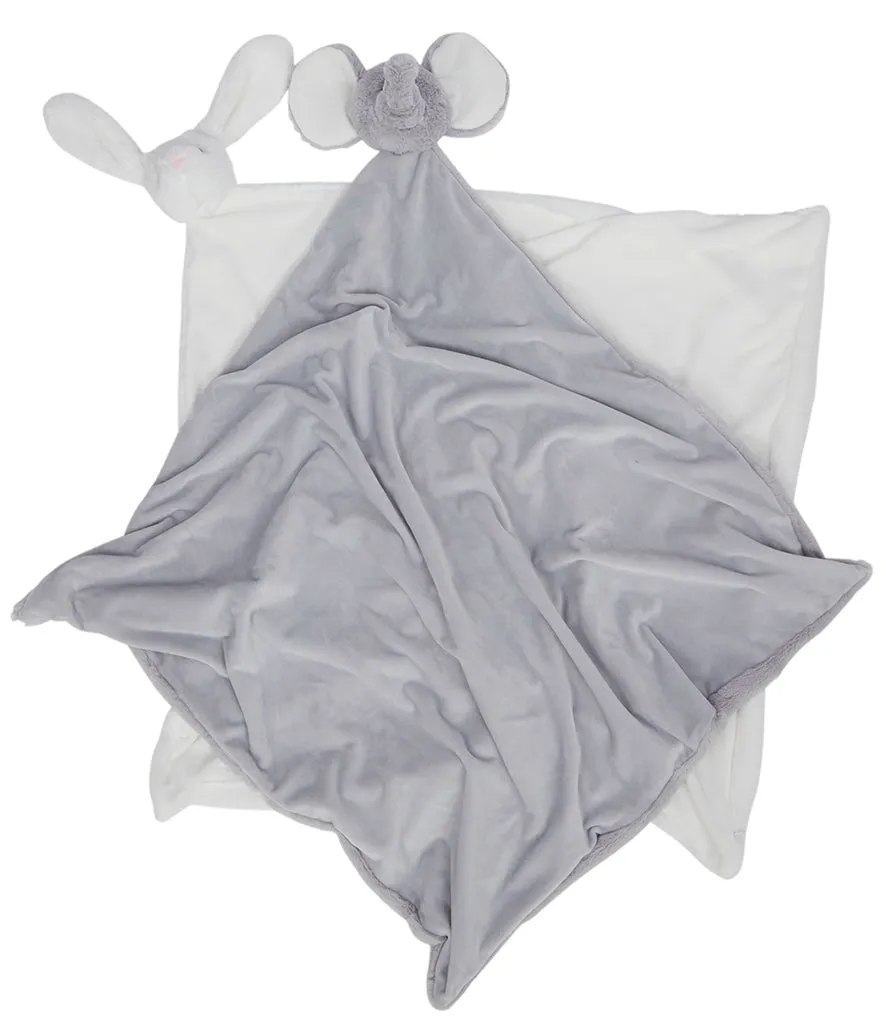 Mumbles Animal Blanket White Bunny