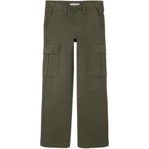 Name It Olive Night Ryan Twill Cargo Pants Noos