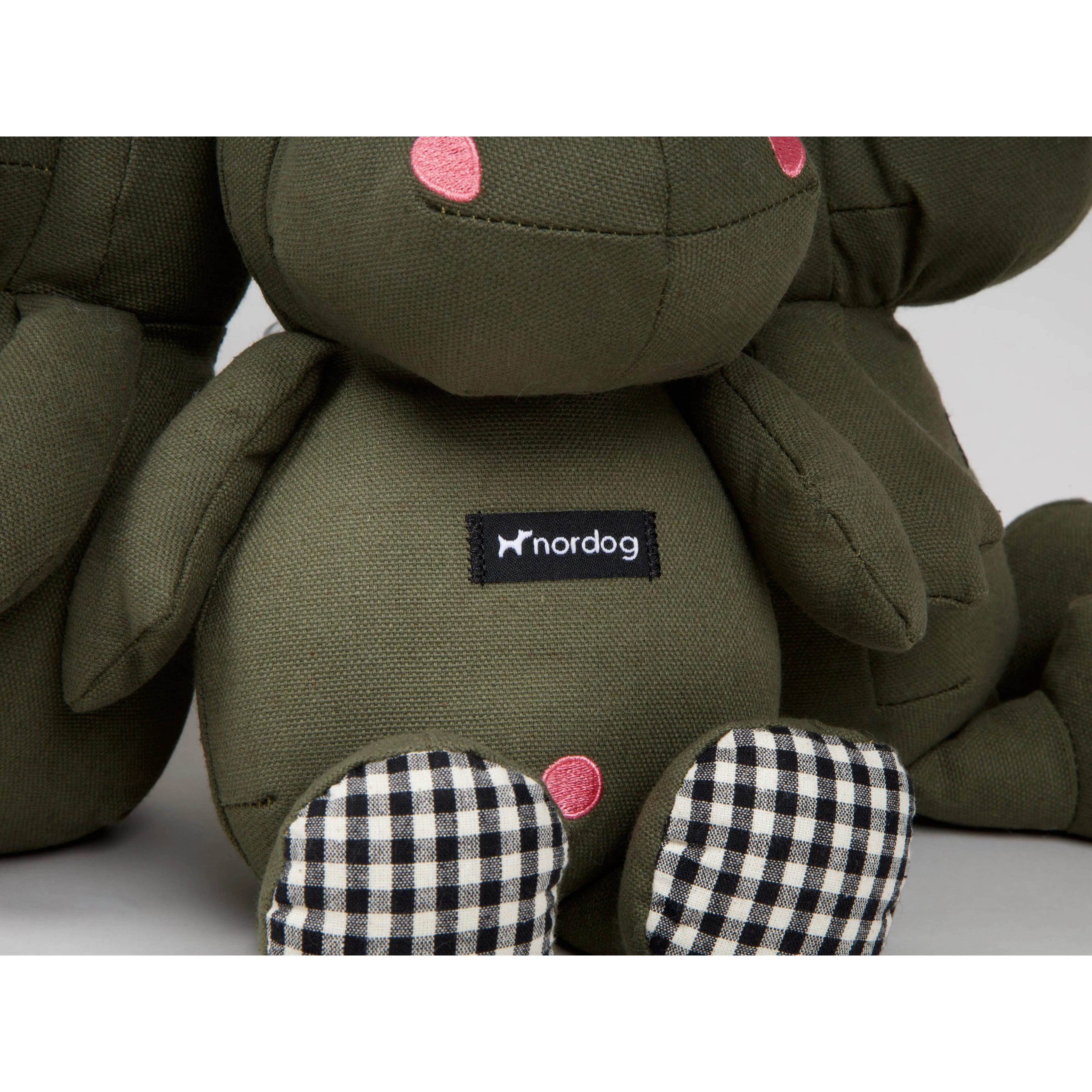 Nordog | Henny The Hippo Olive - Plush Dog Toy