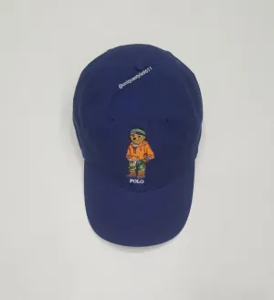 Nwt Polo Ralph Lauren Navy Beach Bear Adjustable Strap