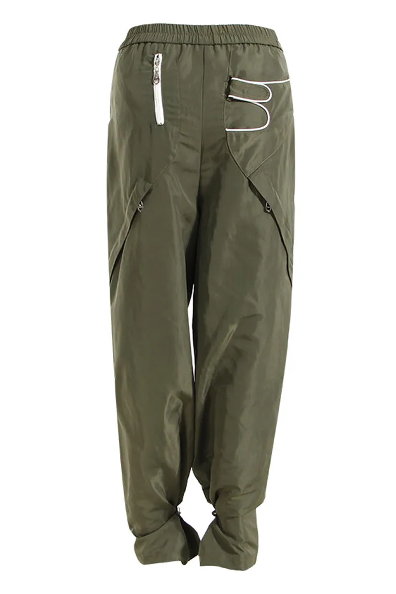 PE155 Two Tone Denim Long Pants