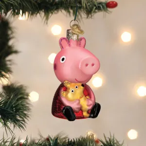 Peppa The Pig With Teddy Ornament