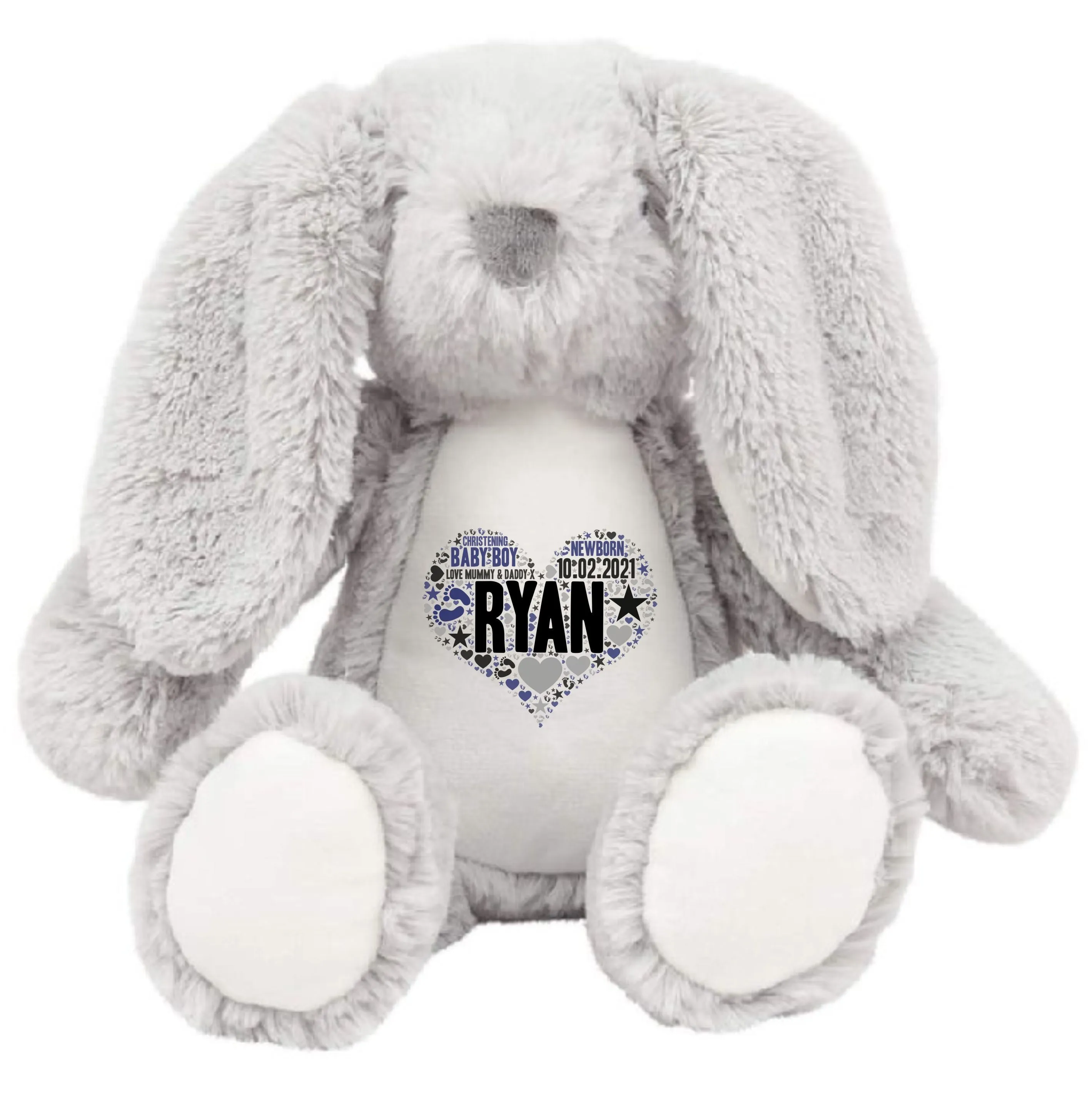 Personalised Bunny Teddy Bear