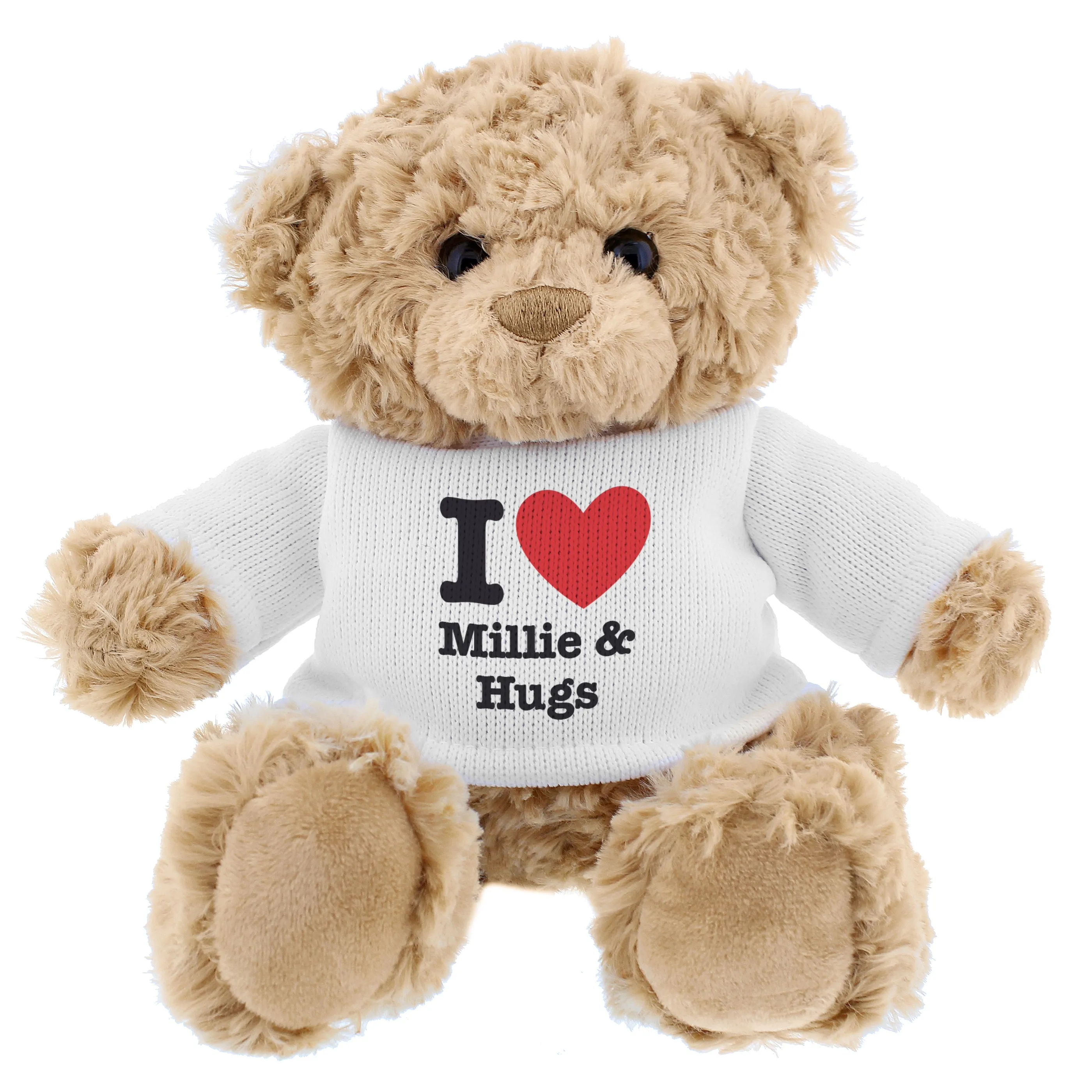 Personalised I Heart Teddy Bear