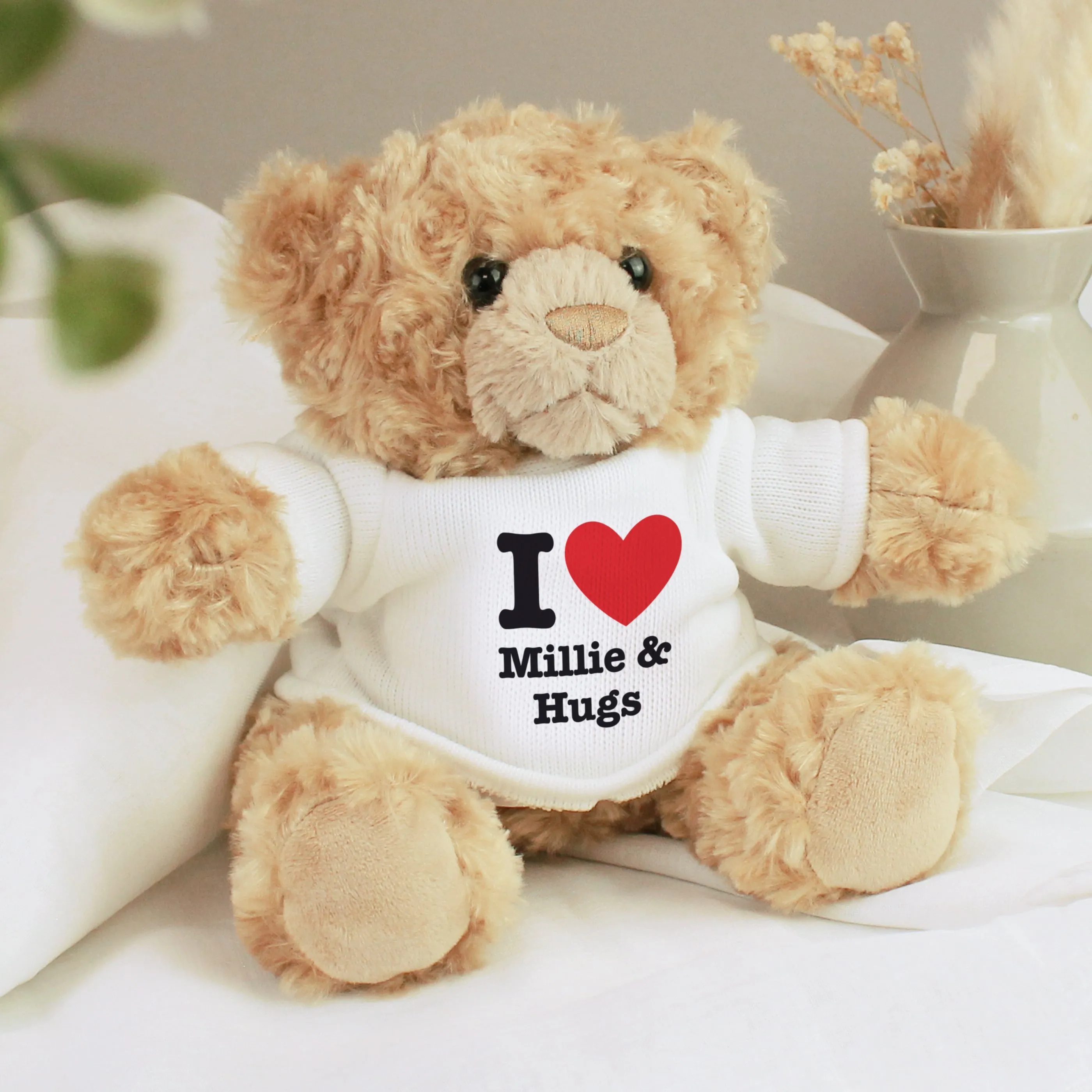 Personalised I Heart Teddy Bear