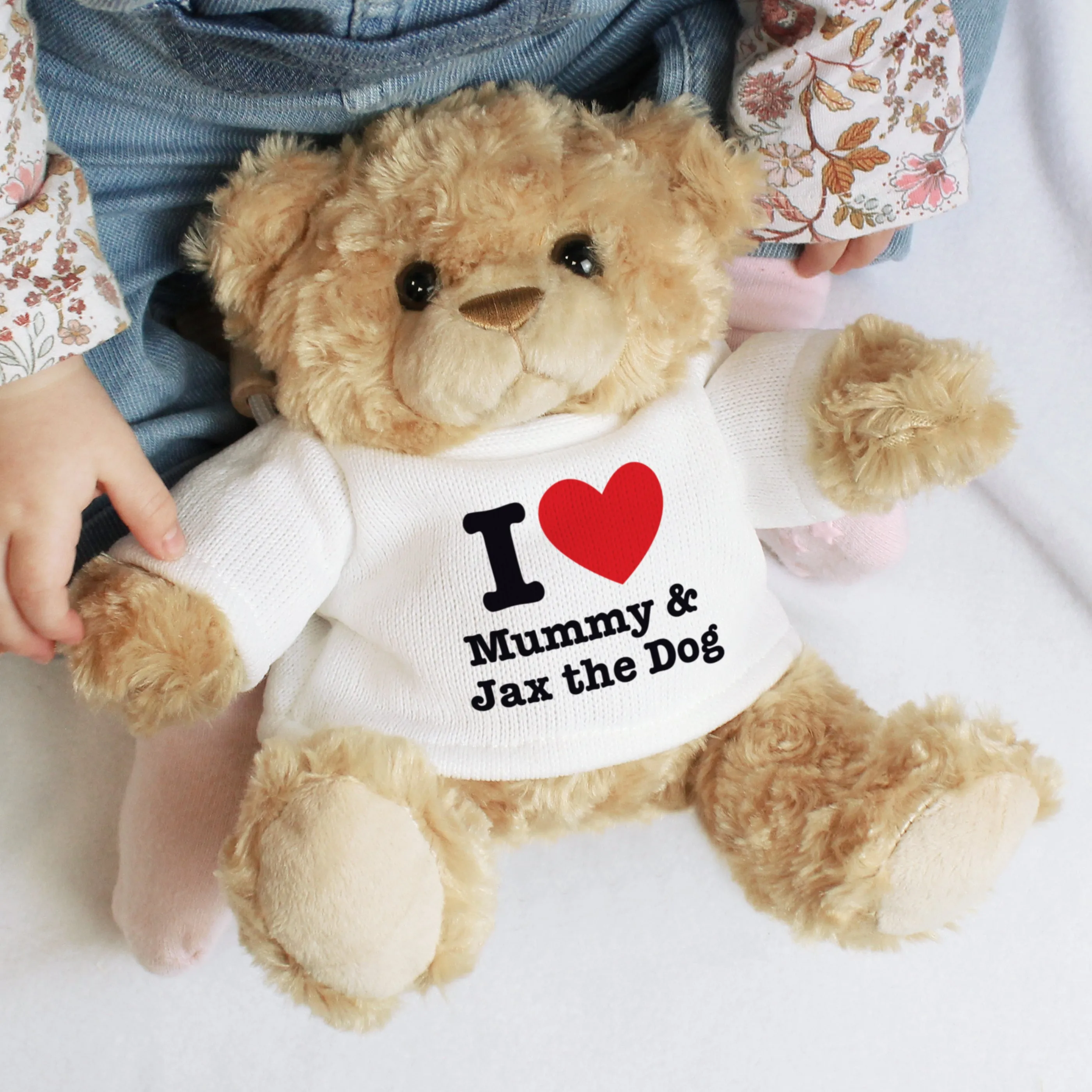 Personalised I Heart Teddy Bear