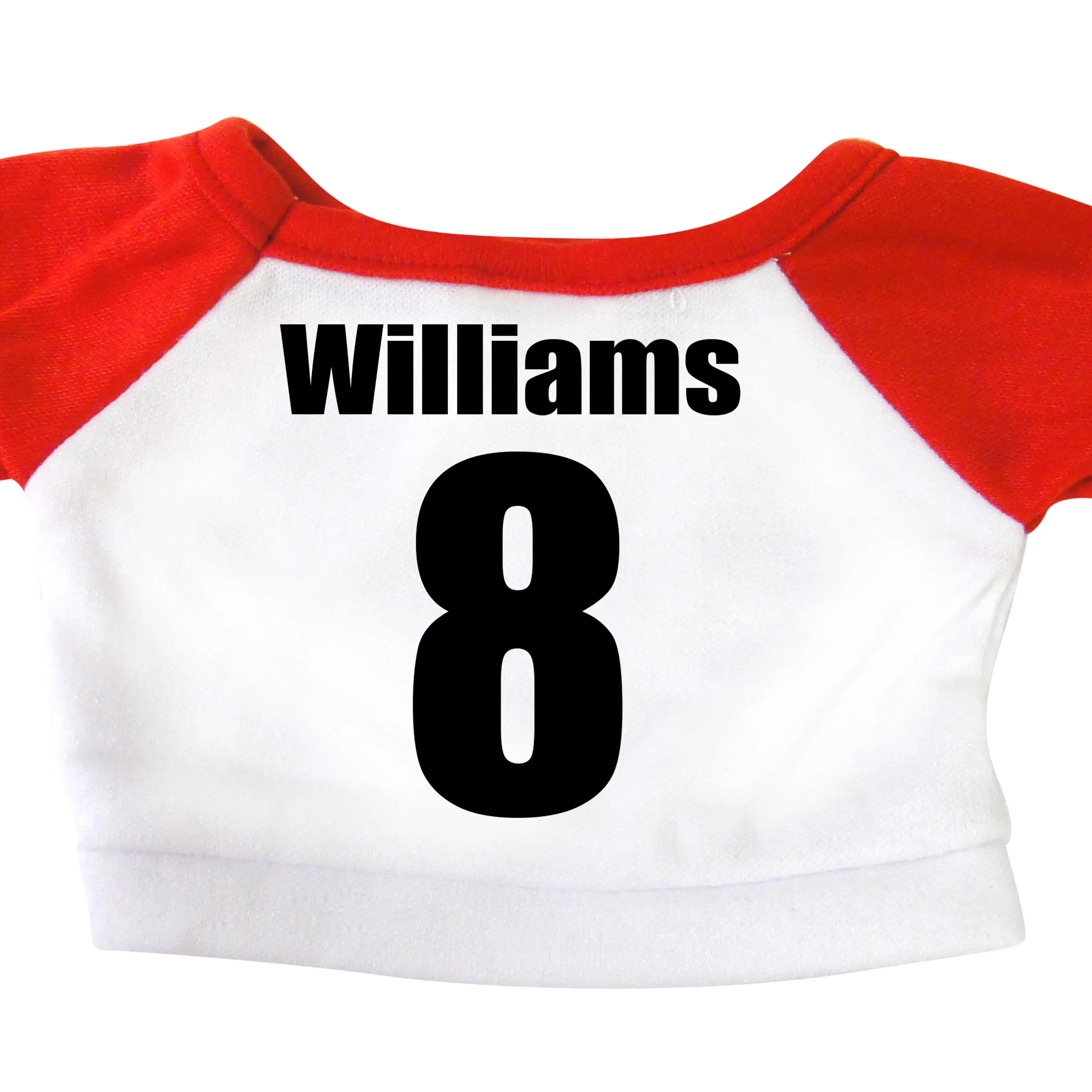 Personalized Softball Teddy Bear - 13" Bonny Bear