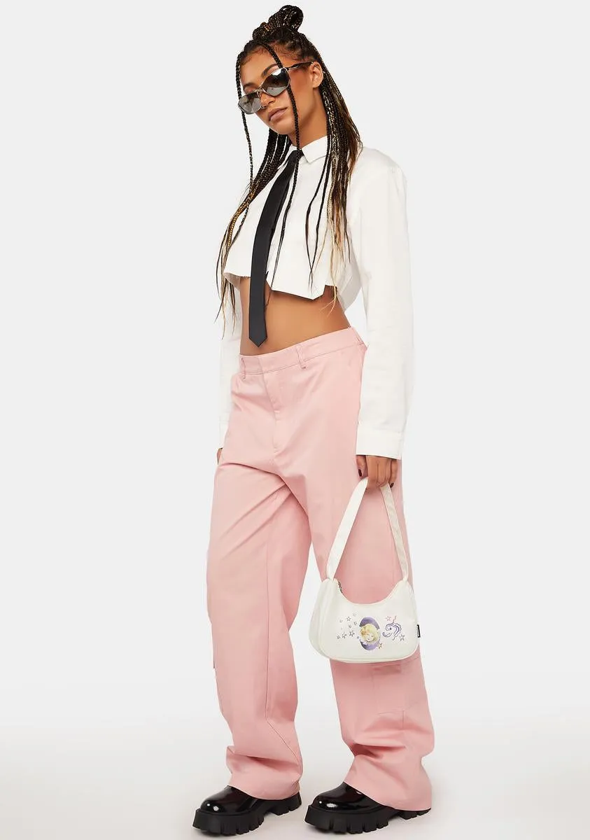 Pink Y2K Cargo Pants