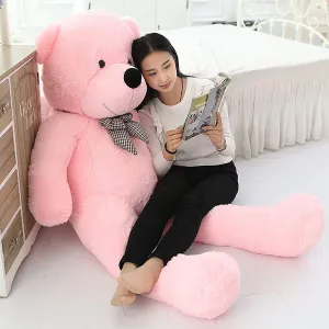 Premium Quality Huggable Teddy Bear - Plush Stuffed (120 cm / 4 Feet) - Baby Pink