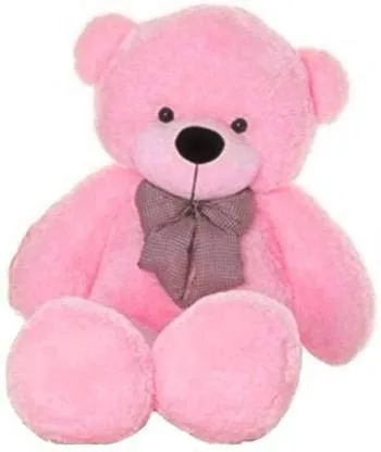 Premium Quality Huggable Teddy Bear - Plush Stuffed (120 cm / 4 Feet) - Baby Pink