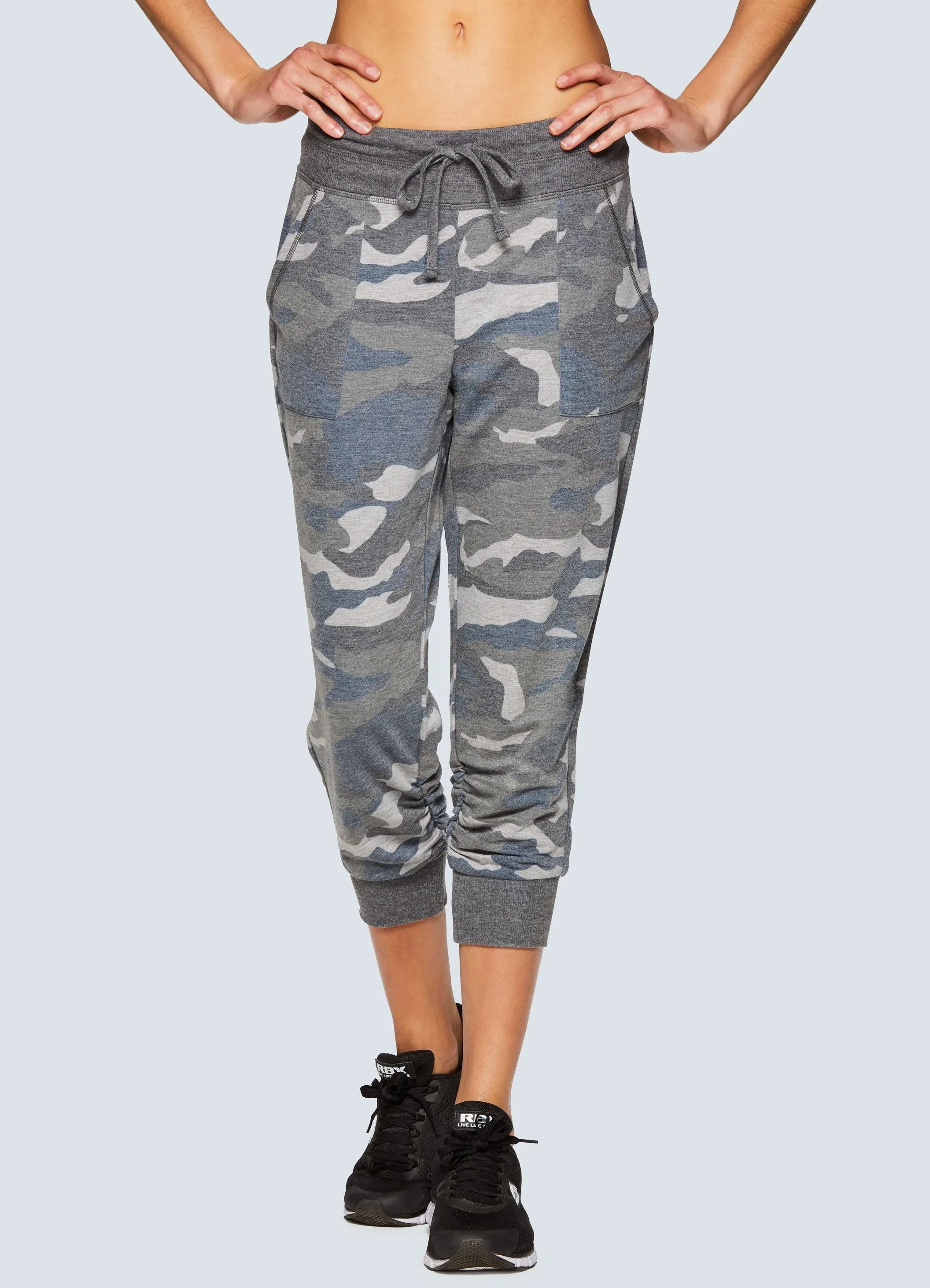 Prime Camo Print Cropped Jogger Pant