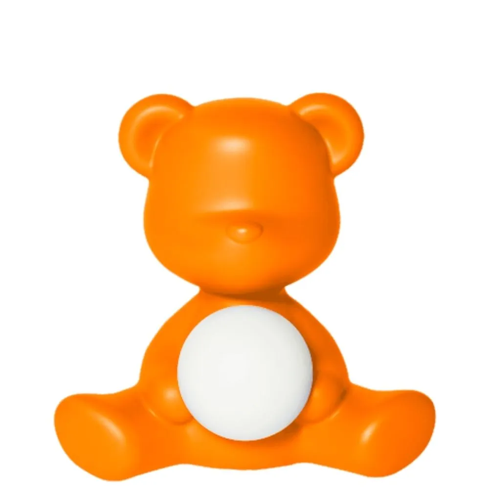 Qeeboo Teddy Girl LED table lamp in polyethylene