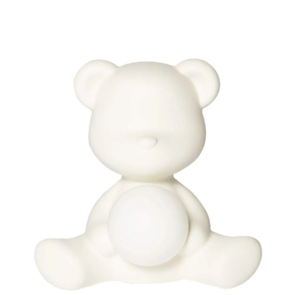 Qeeboo Teddy Girl LED table lamp in polyethylene