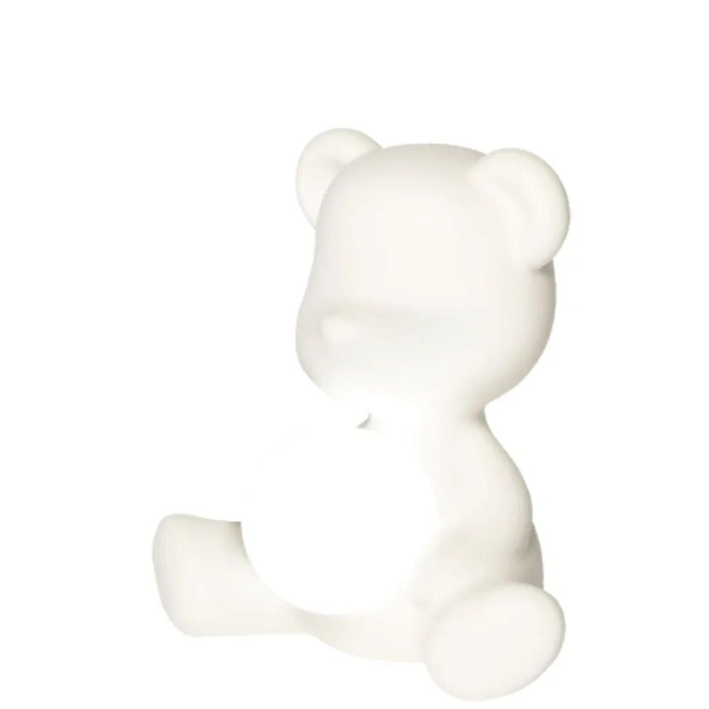 Qeeboo Teddy Girl LED table lamp in polyethylene