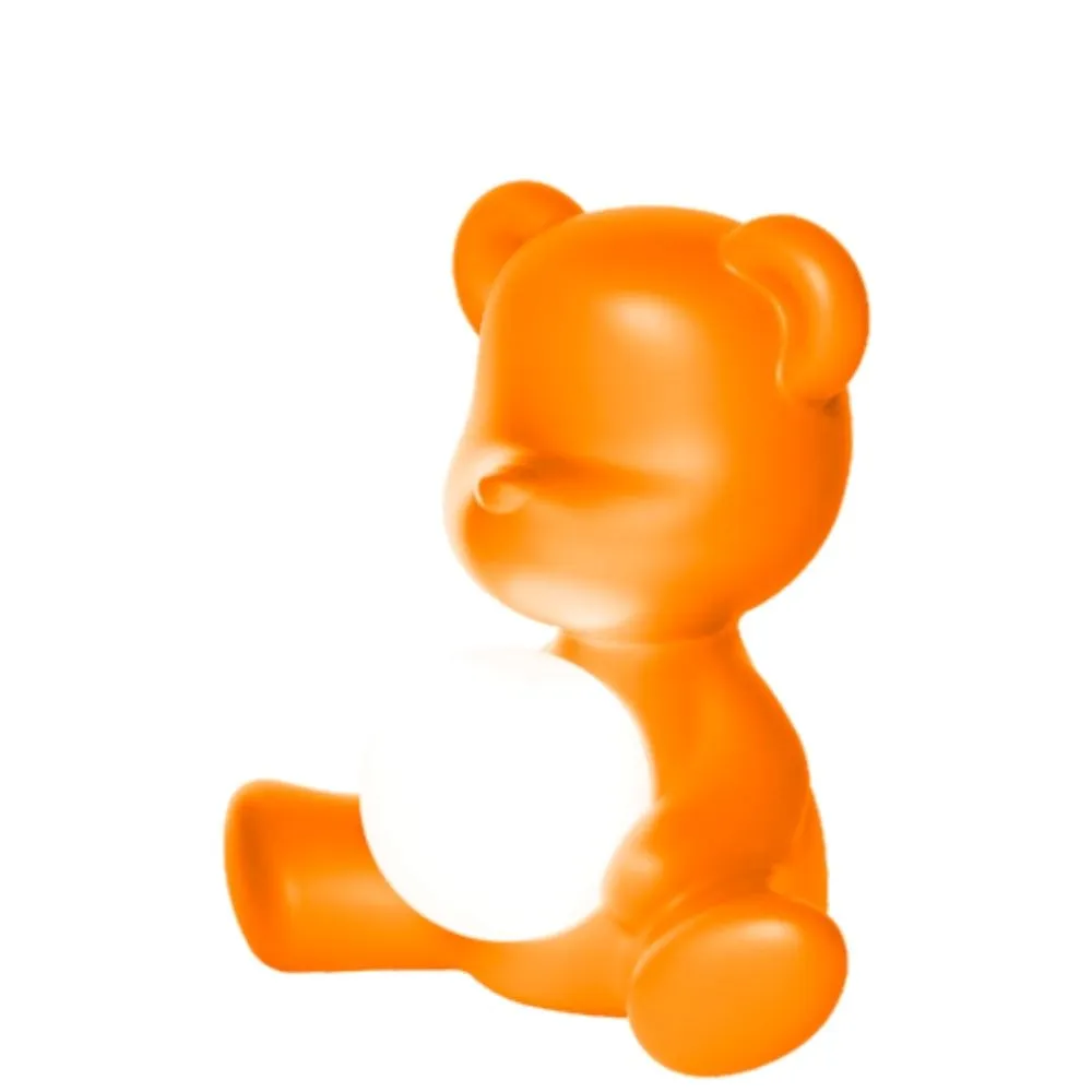 Qeeboo Teddy Girl LED table lamp in polyethylene