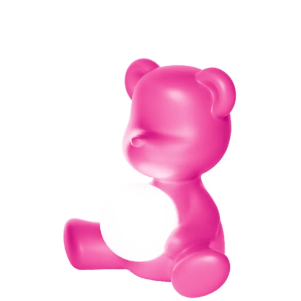 Qeeboo Teddy Girl LED table lamp in polyethylene