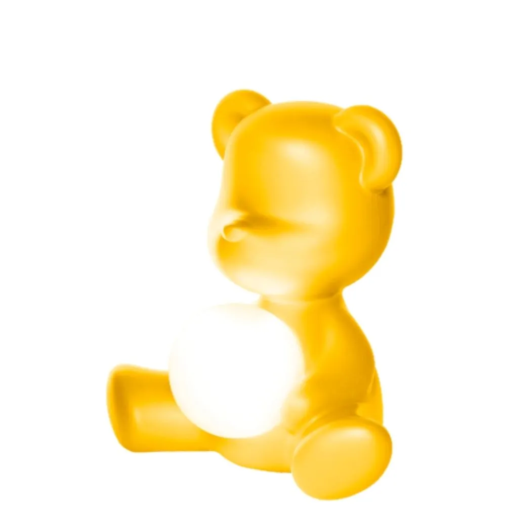 Qeeboo Teddy Girl LED table lamp in polyethylene