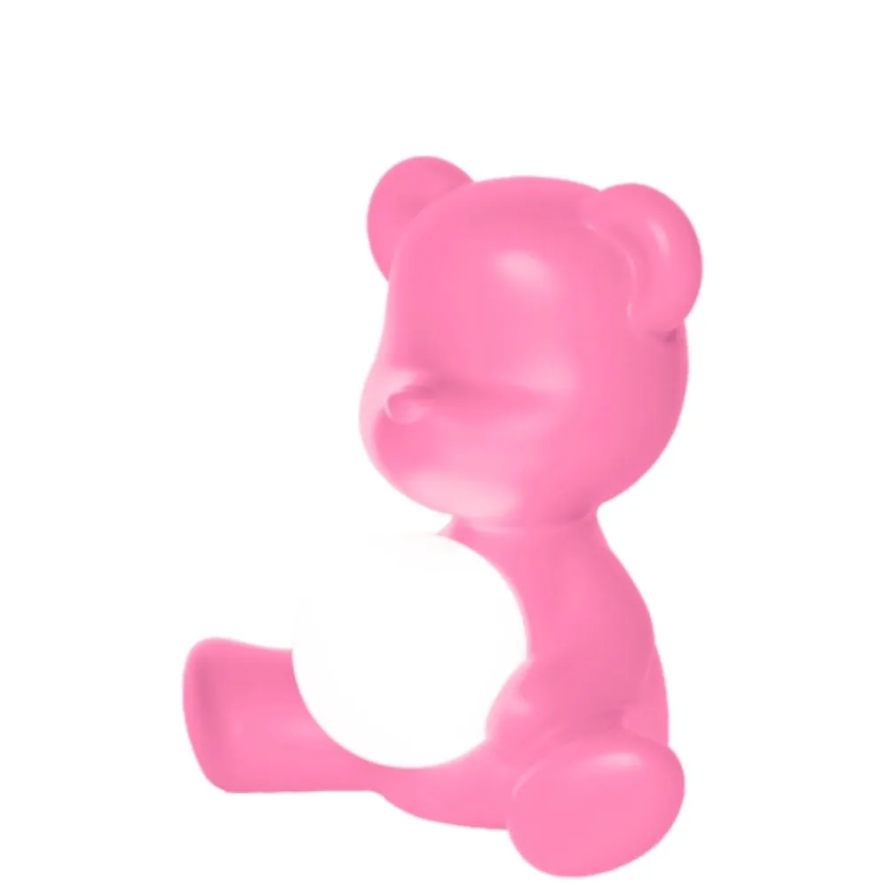 Qeeboo Teddy Girl LED table lamp in polyethylene
