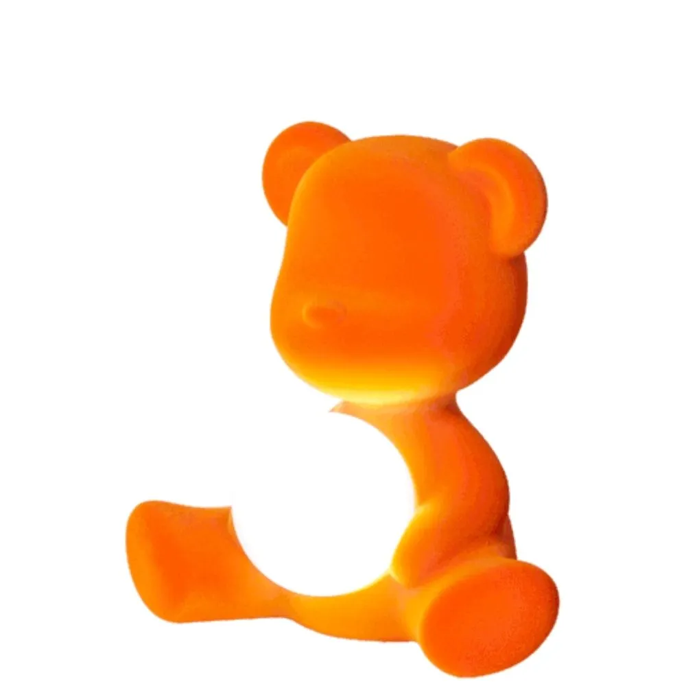 Qeeboo Teddy Girl table lamp Velvet Finish