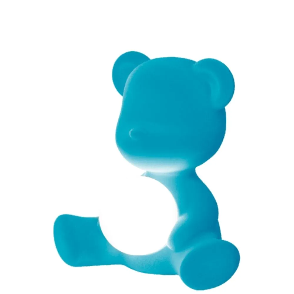 Qeeboo Teddy Girl table lamp Velvet Finish