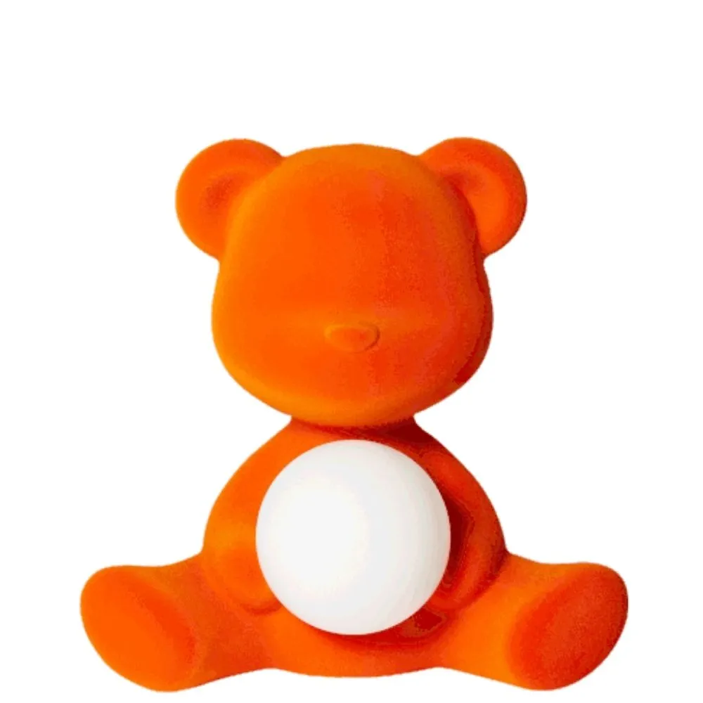 Qeeboo Teddy Girl table lamp Velvet Finish