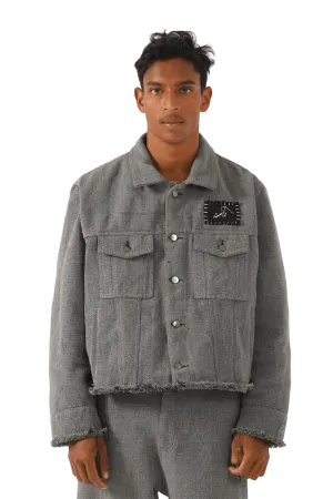 "95" CHARCOAL DENIM JACKET