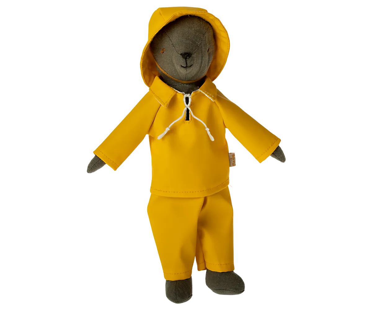 Rainwear & Hat, Teddy Dad