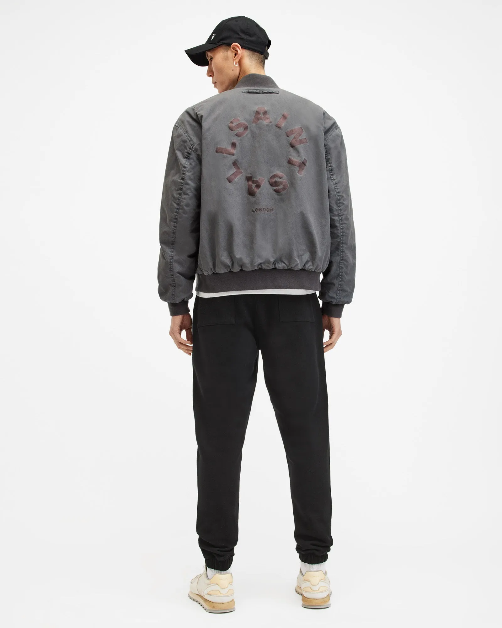 Raven Cuffed Slim Fit Ramskull Sweatpants