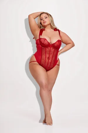 Romance Me- Curvy Size Teddy