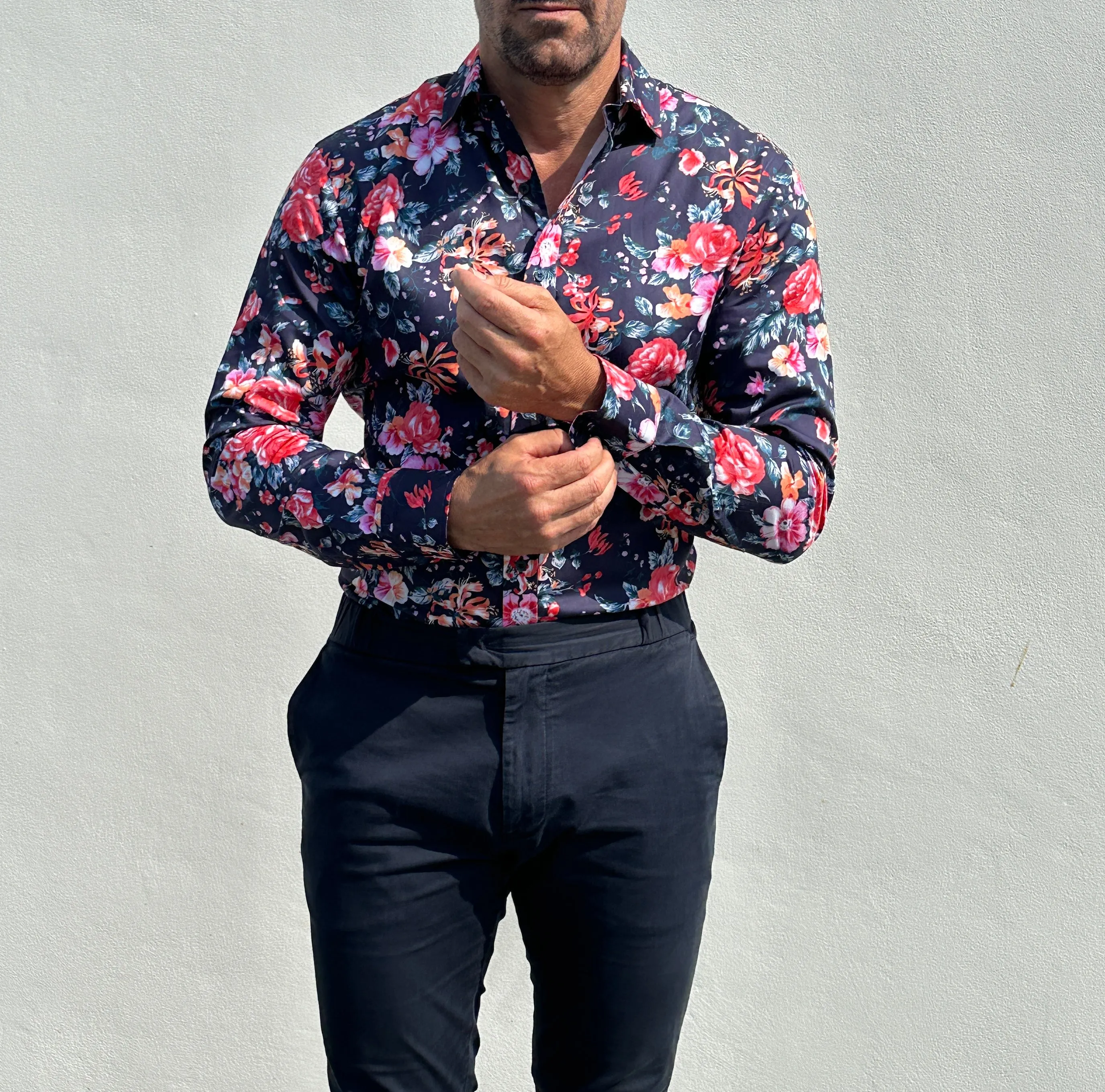 Rose Garden Party Shirt- Small Batch Series