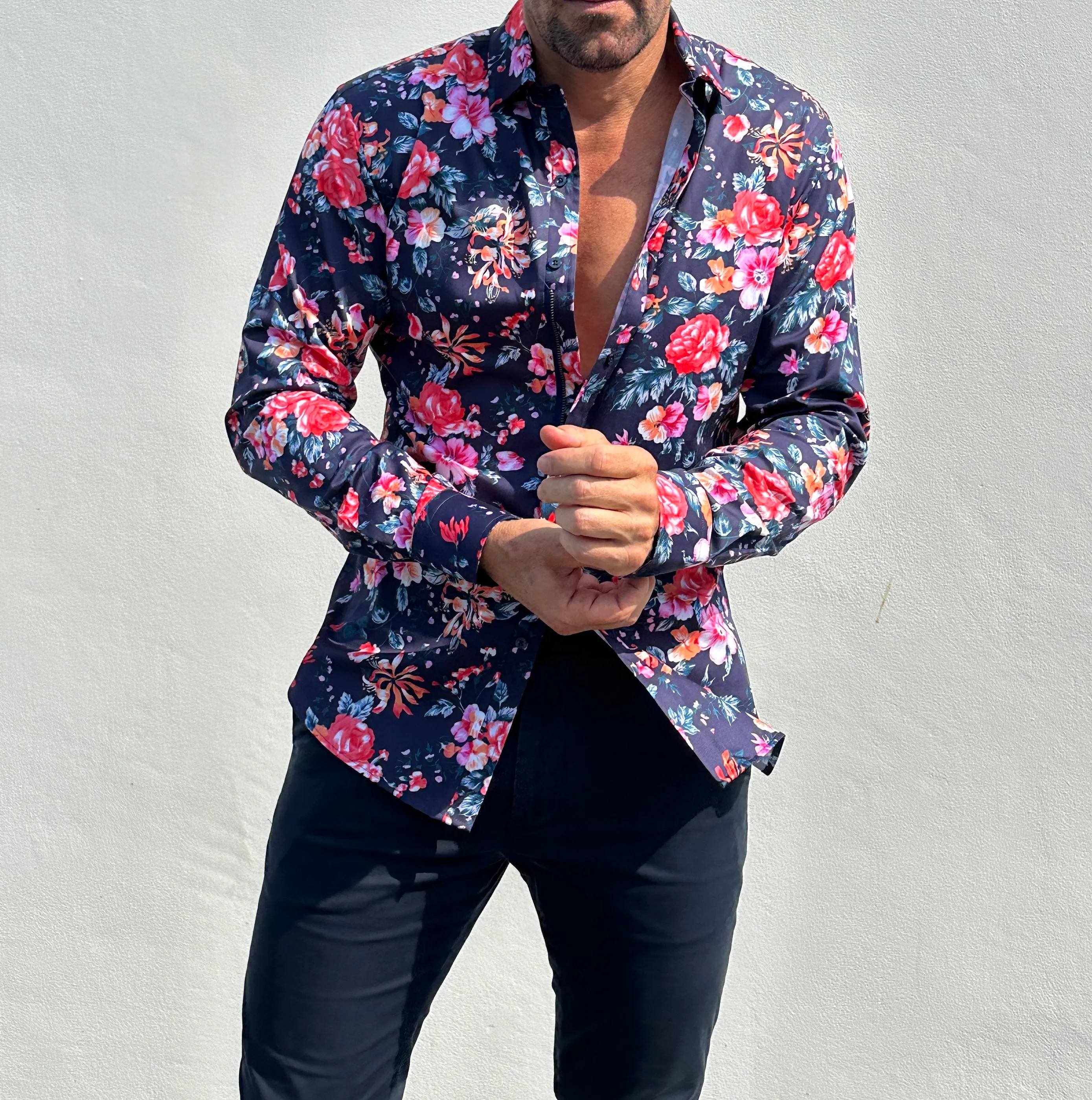 Rose Garden Party Shirt- Small Batch Series