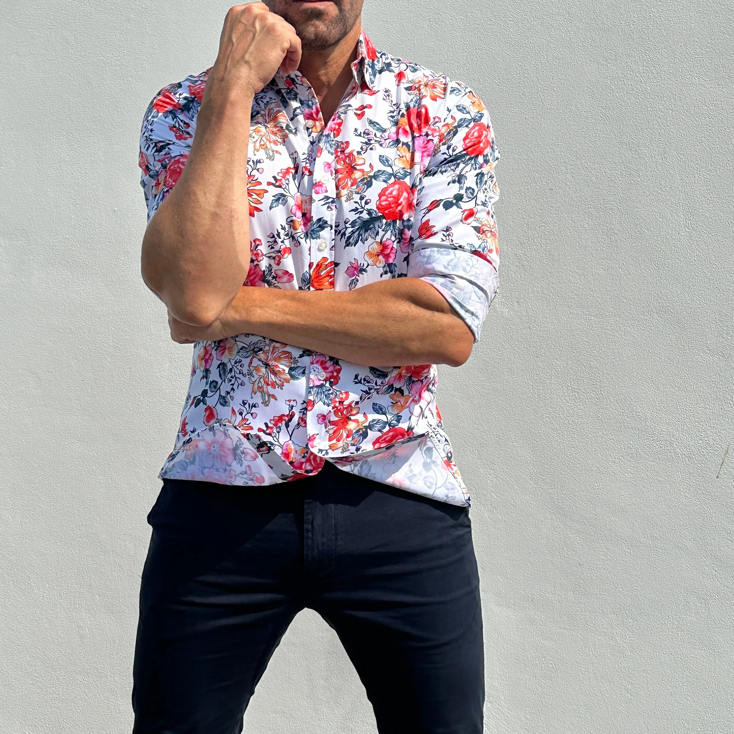 Rose Garden Party Shirt- Small Batch Series