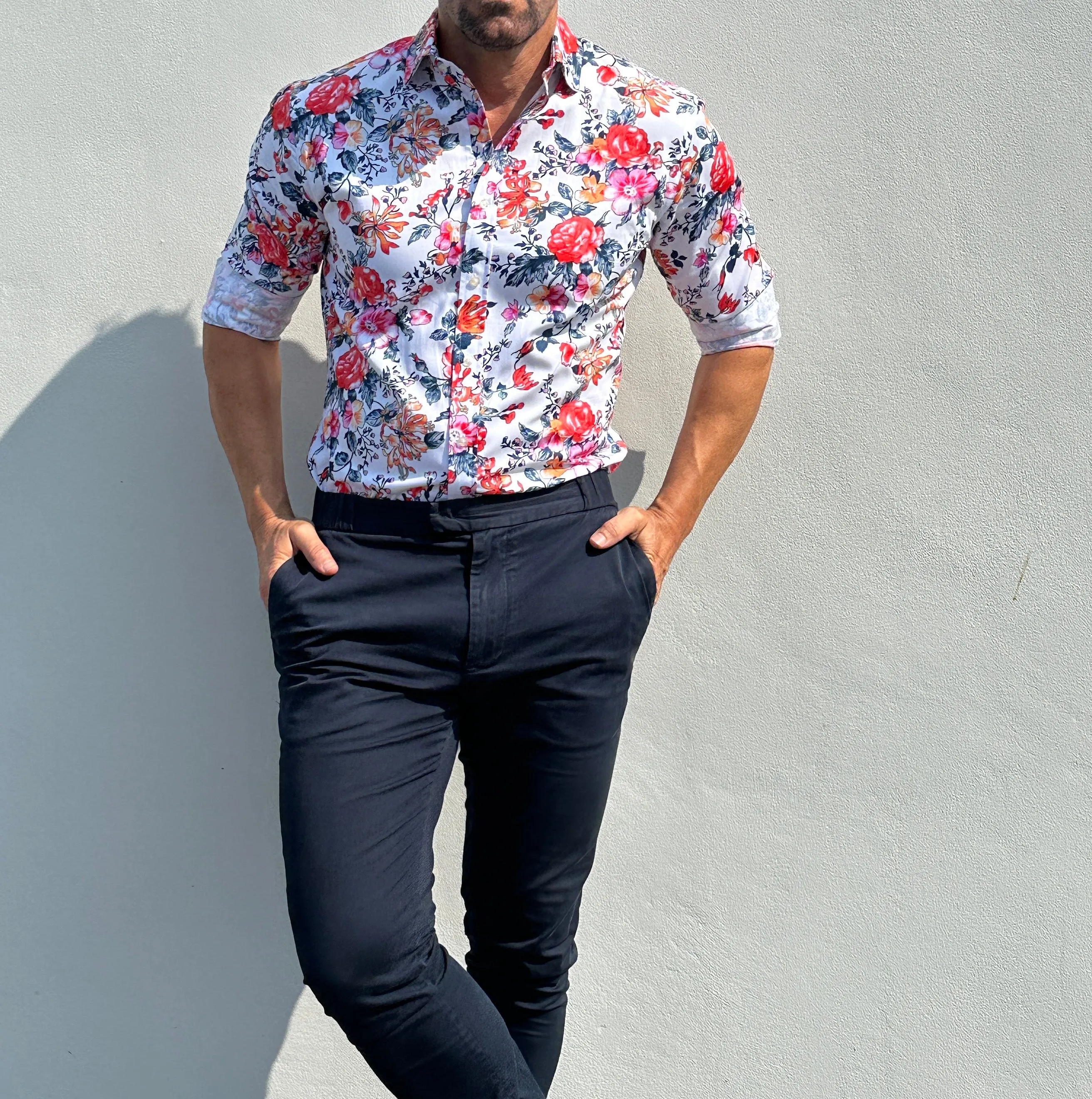 Rose Garden Party Shirt- Small Batch Series
