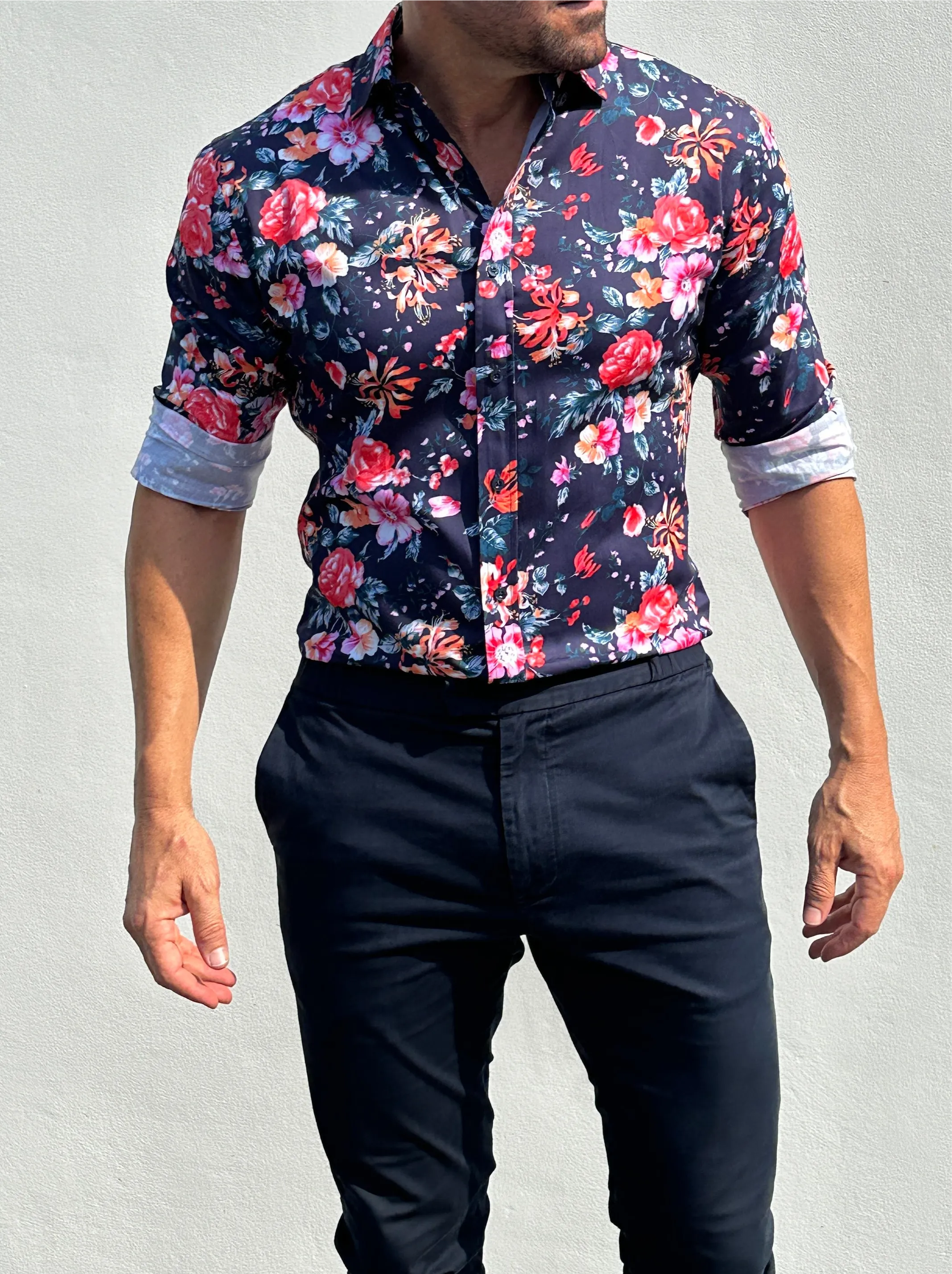 Rose Garden Party Shirt- Small Batch Series