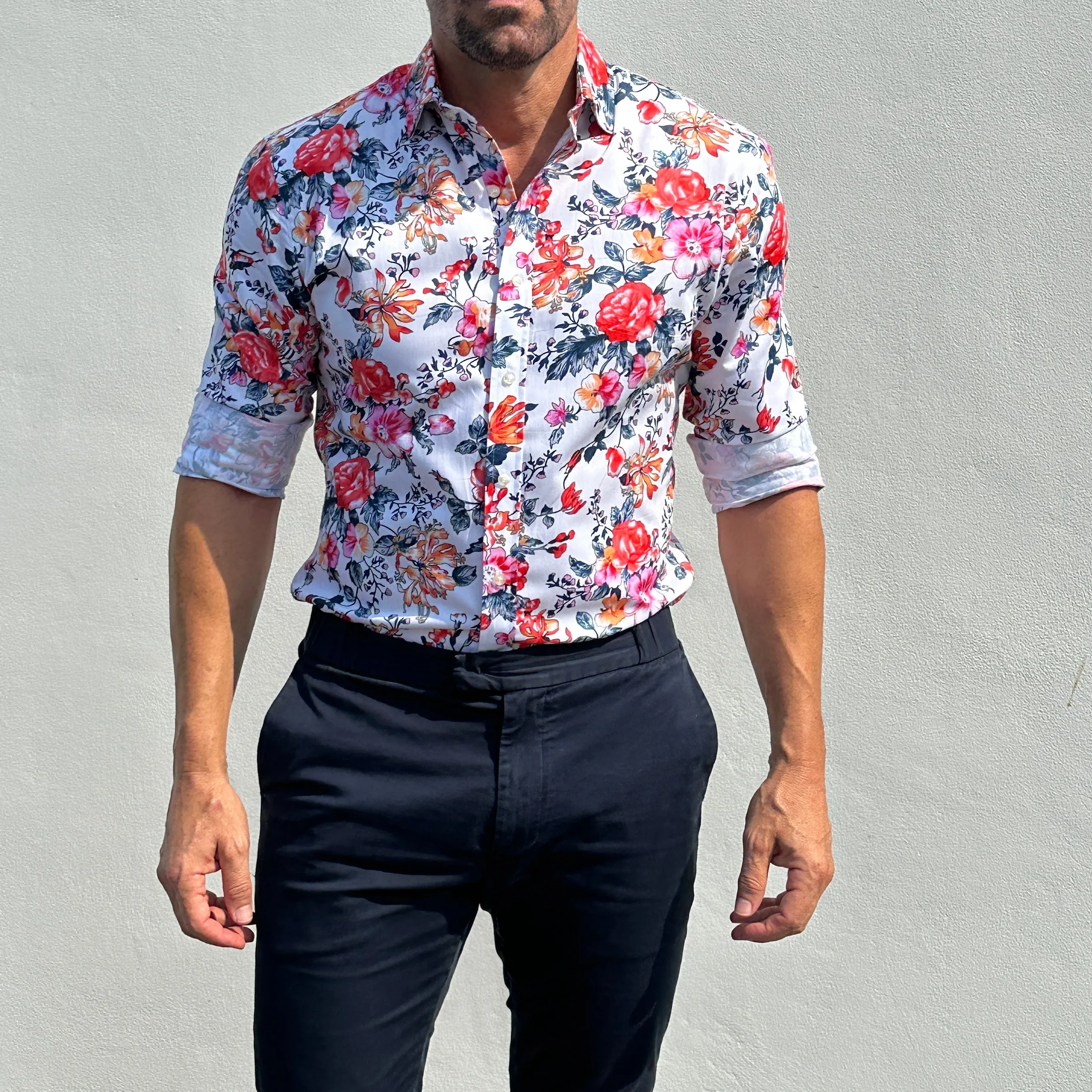 Rose Garden Party Shirt- Small Batch Series
