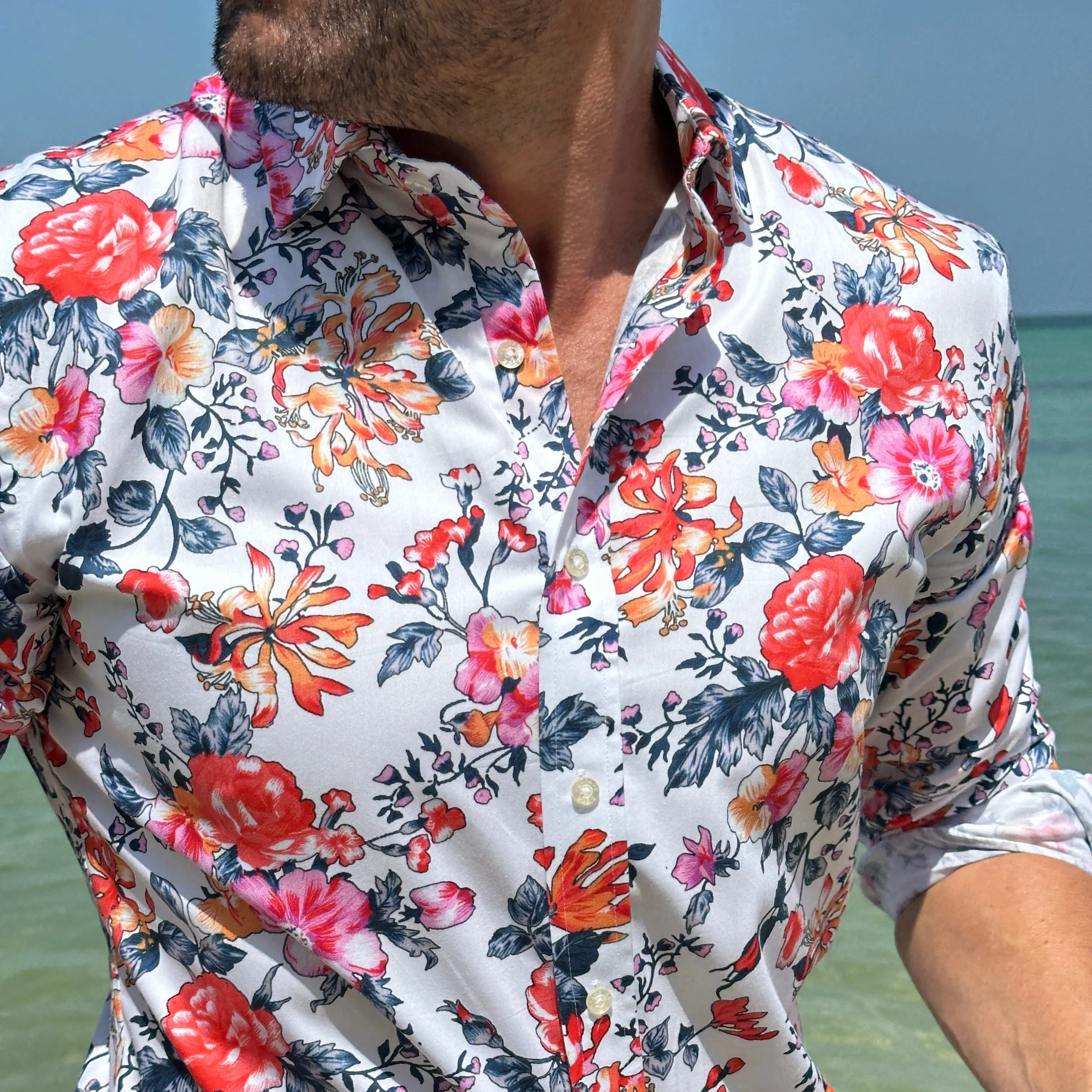 Rose Garden Party Shirt- Small Batch Series
