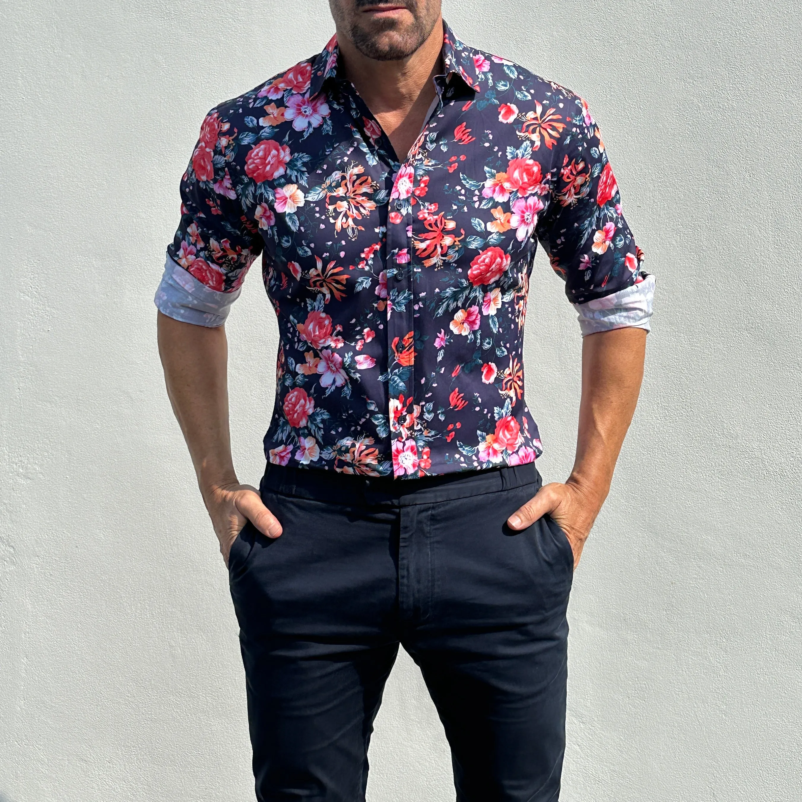 Rose Garden Party Shirt- Small Batch Series