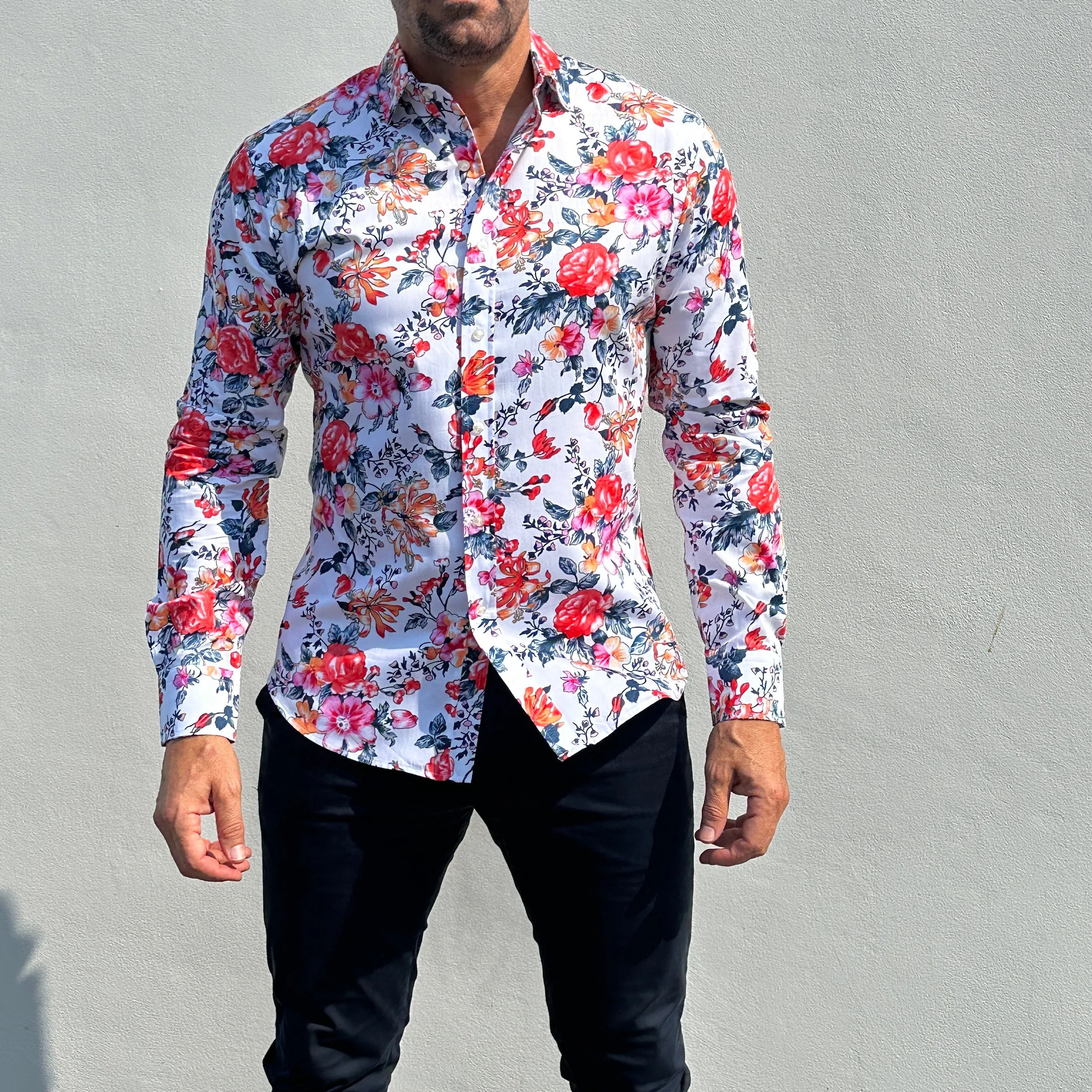 Rose Garden Party Shirt- Small Batch Series