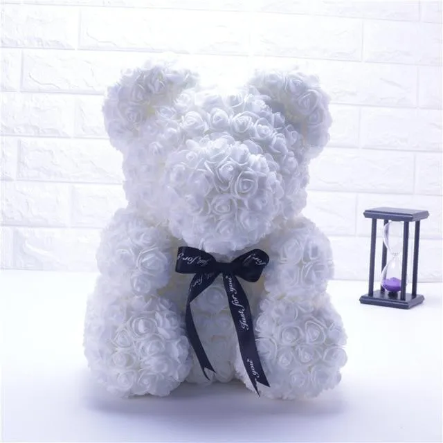 Rose Teddy Bear 25 Cm