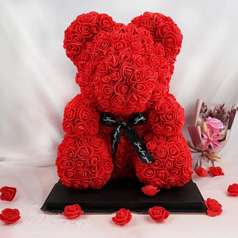 Rose Teddy Bear 25 Cm