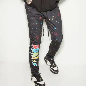 RUE21 BLACK TRACKPANTS - 512420