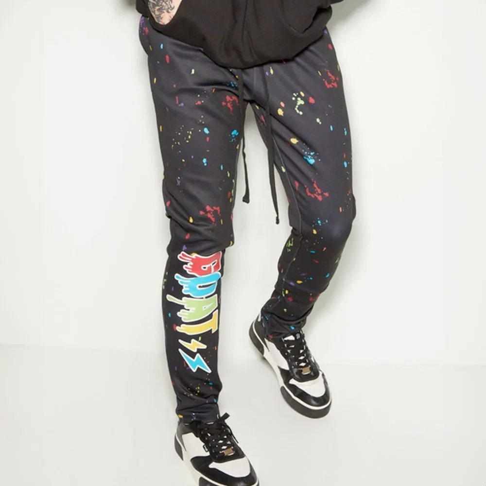 RUE21 BLACK TRACKPANTS - 512420
