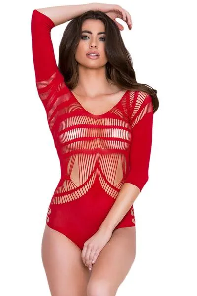Shredded Long Sleeve Teddy
