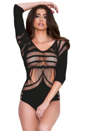 Shredded Long Sleeve Teddy
