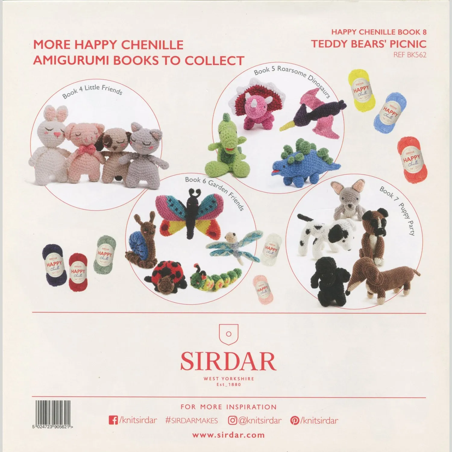 Sirdar Happy Chenille - Teddy Bears' Picnic