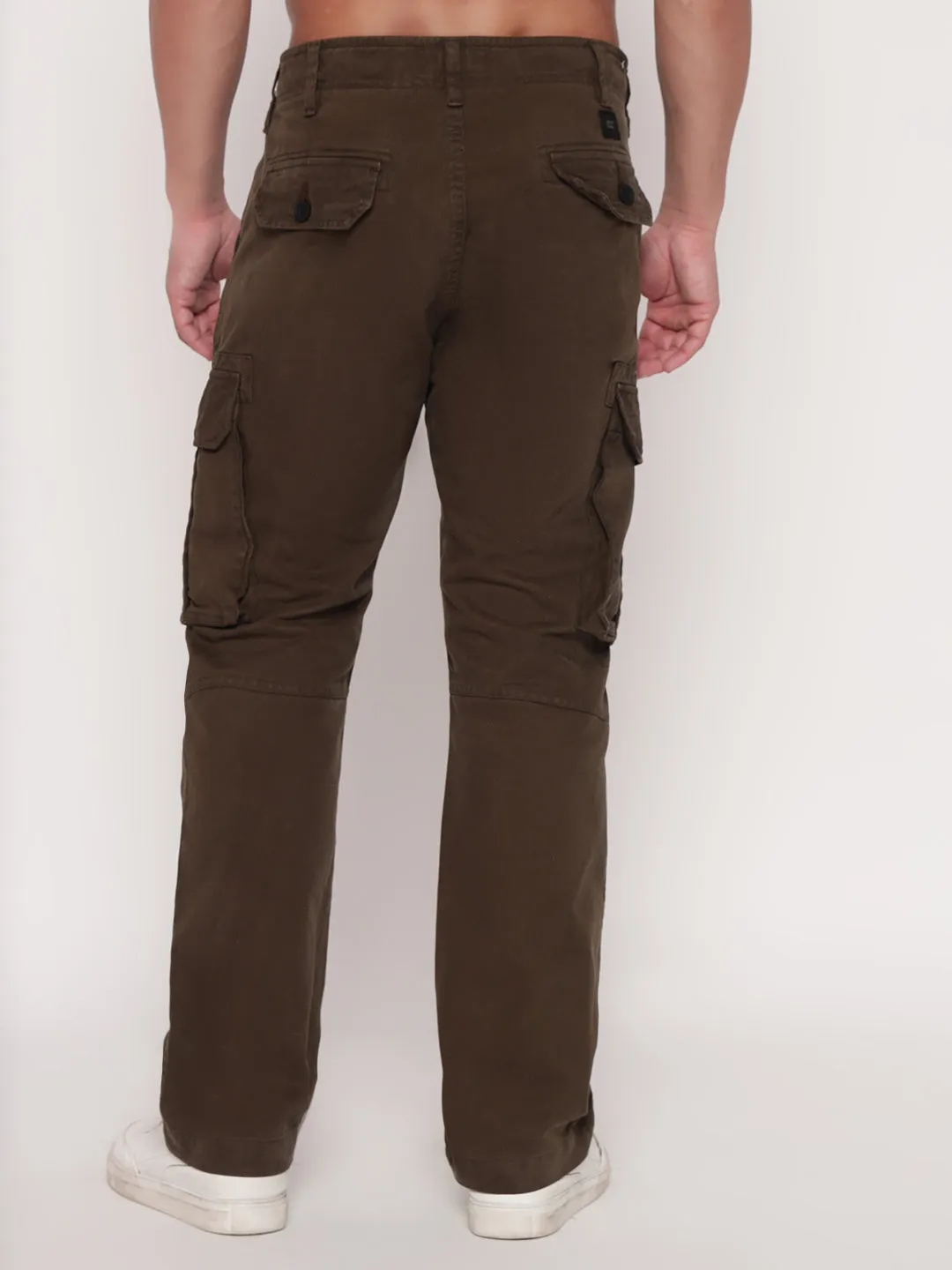 SJ VINTAGE BROWN WASH CARGO