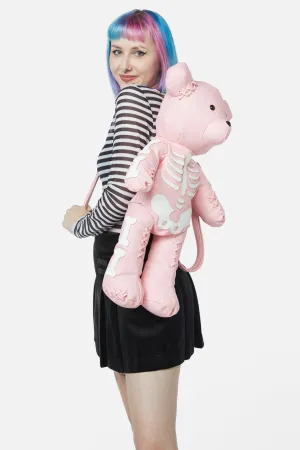 Skeleton Teddy Backpack