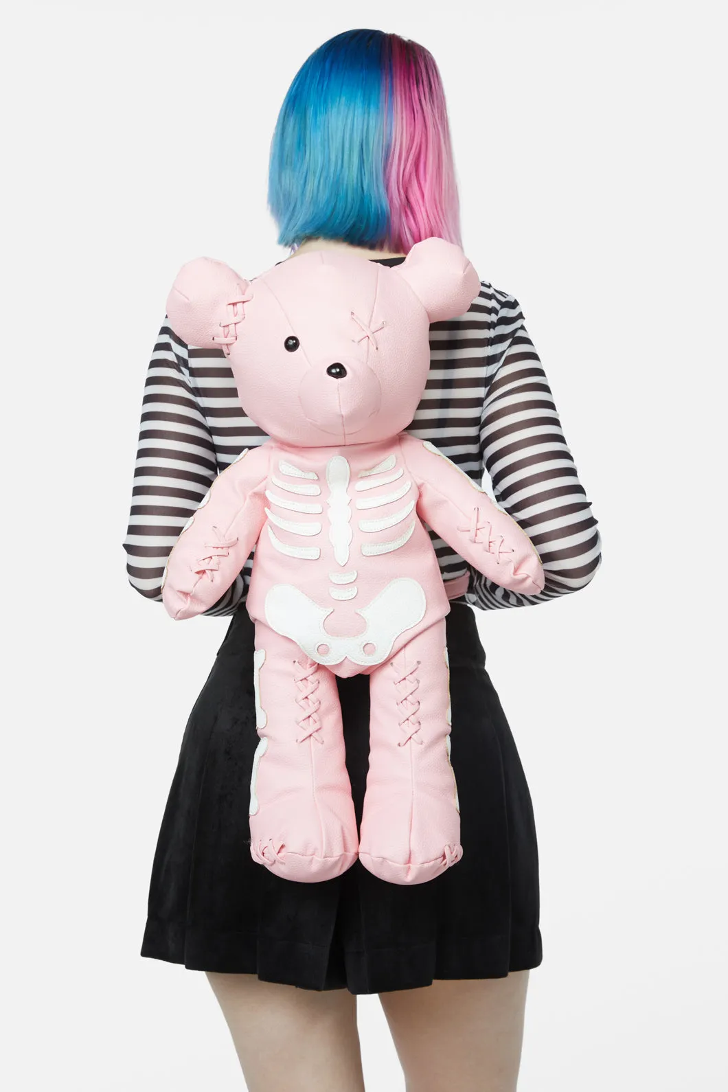 Skeleton Teddy Backpack