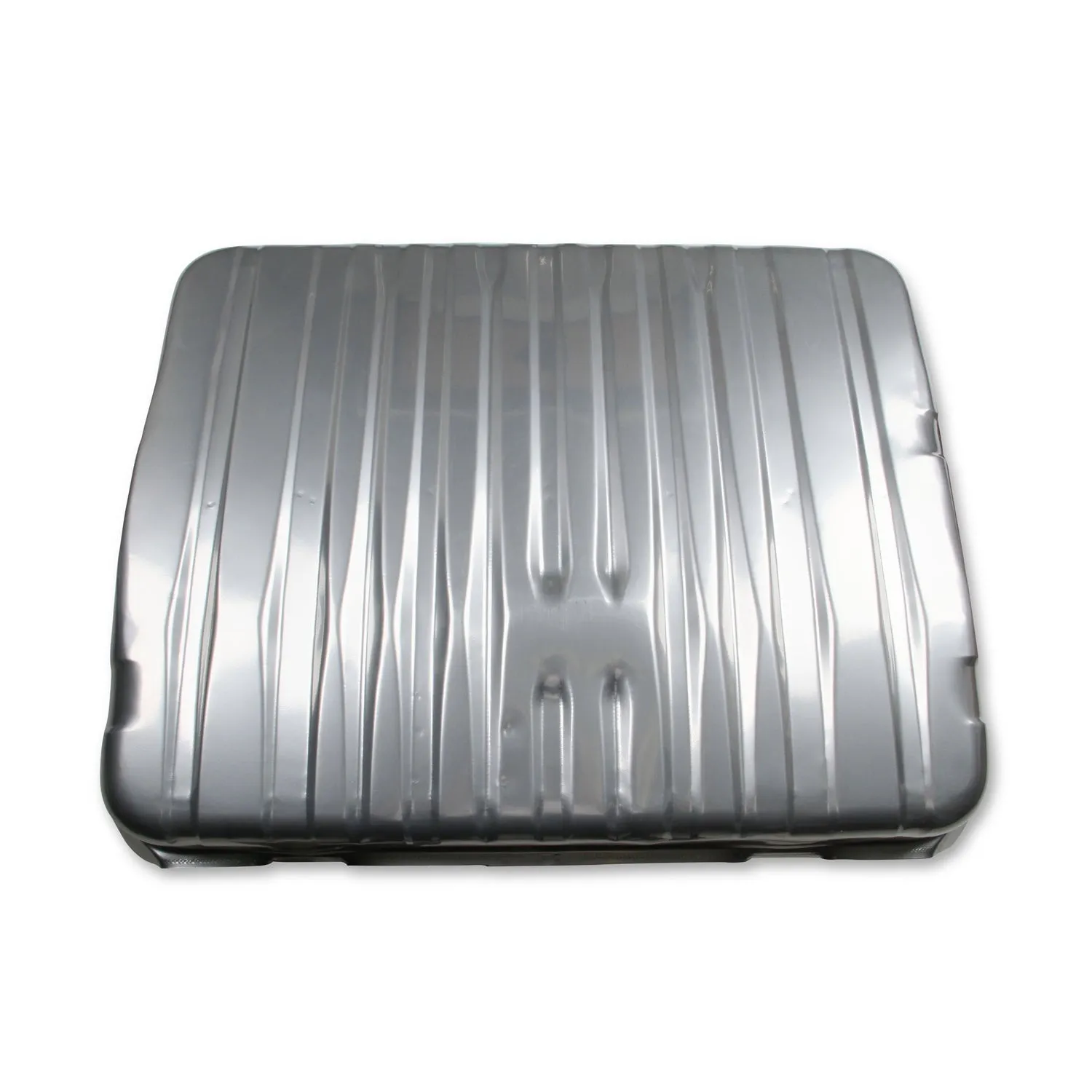 Sniper EFI Fuel Tank - 24 Gal. - 400 lph Pump - 1/4" NPT Outlet Port - 1/4" NPT Return Port - Sending Unit - Steel - Silver Powder Coat - GM A-Body 1964-67