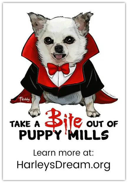Stickers (50 pack) - Take a Bite out of Puppy Mills!